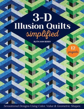 CHK 3-D Illusion Quilts Simplified Book - 11594 - Books