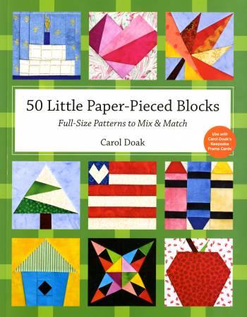 CHK 50 Little Paper - Pieced Blocks Quilting Book - 10858