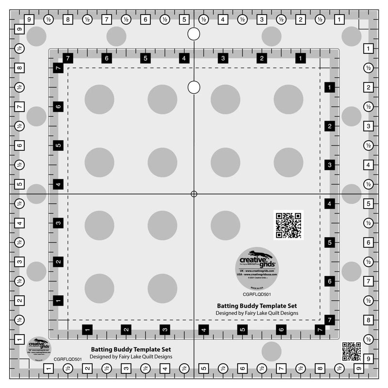 CHK Batting Buddy Template Set - CGRFLQD501