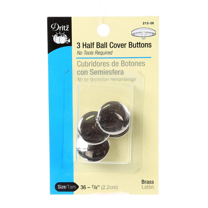 CHK Button Cover Half Ball Size 36 - 213-036P