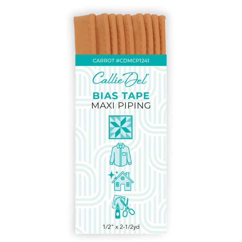 CHK Callie Del Maxi Corded Piping Tape - CDMCP1241 Carrot