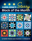 CHK Carol Doak's Starry Block Of The Month - 11622 - Books