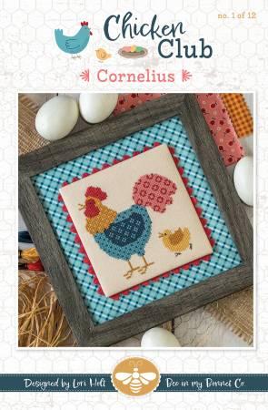 CHK Chicken Club Cornelius Cross Stitch Pattern - ISE-478 - Patterns