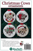 CHK Christmas Cows Ornaments Kit - RK0724 - Kit