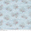 CHK Covered Bridges In Winter Tree Iceberg - C18001-ICEBERG  - Cotton Fabric