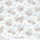 CHK Covered Bridges In Winter Tree Snow - C18001-SNOW  - Cotton Fabric