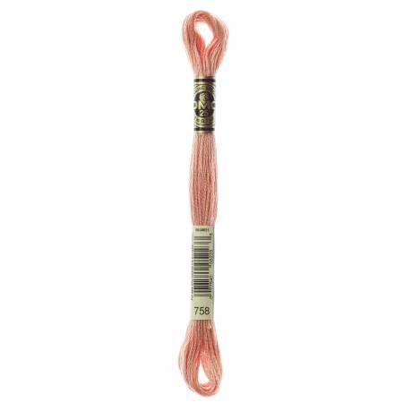 CHK DMC 6 Strand Floss - 117UA-758 - Notions