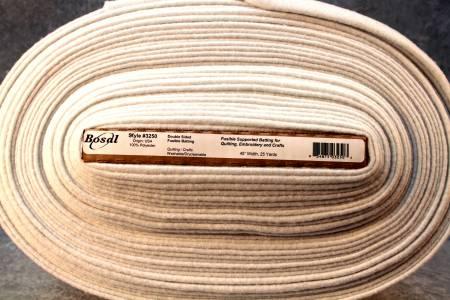 CHK Duet Double Sided Fusible Batting 7oz 45in x 25yds - 3250B