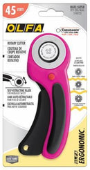 CHK Ergonomic Rotary Cutter Magenta 45mm - RTY-2DX-MAG