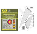 CHK Fat Robin 16 Point Mariner's Compass Book and Ruler Combo - RR184