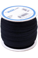 CHK Fold-Over Elastic 3/4" - SUP211-50-BK Black - Elastic