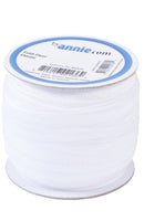 CHK Fold-Over Elastic 3/4" - SUP211-50-WI White - Elastic