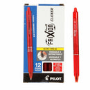 CHK Frixion Clicker Pen Red Fine Point 0.7mm - FXC-REDFBC - Fabric Pen