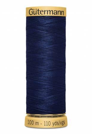 CHK Gutermann Cotton 50 100m Solid Midnight Blue - 744491-6290