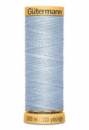 CHK Gutermann Cotton Thread 110 yds Solid Steel Blue - 744491-7290