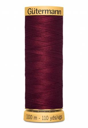 CHK Gutermann Natural Cotton Thread 100m/109yds Wine - 744491-4780