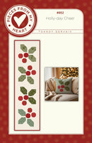 CHK Holly-Day Cheer Runner & Pillow Pattern - PM852