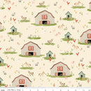CHK Lil' Farm Friends Main - C17940-CREAM- Cotton Fabric