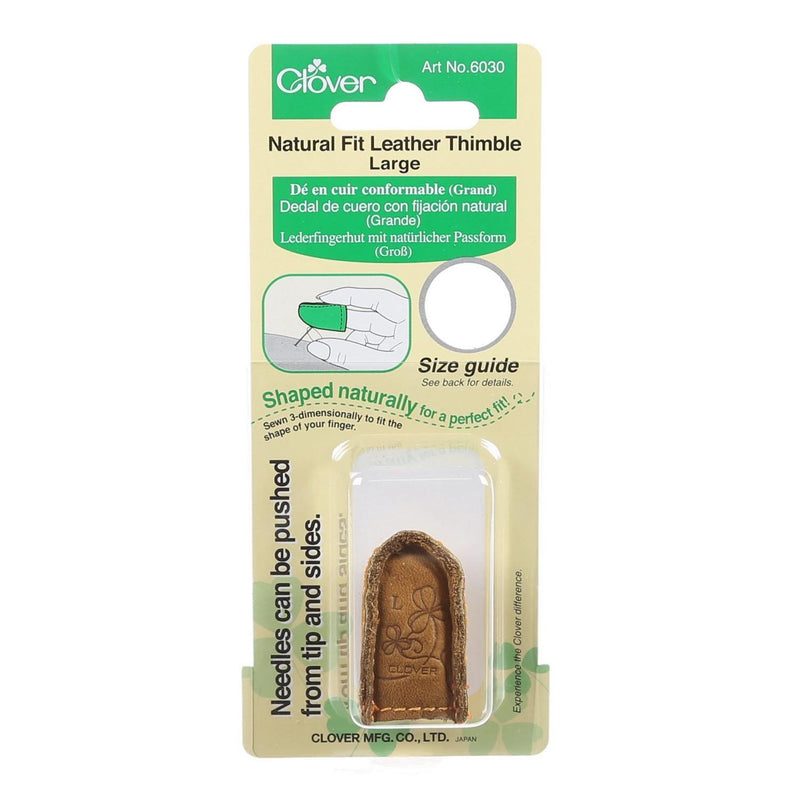 CHK Natural Fit Leather Thimble Large - 6030CV