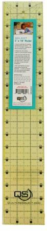 CHK Non-Slip Ruler 3in x 18in - QS-RUL3X18