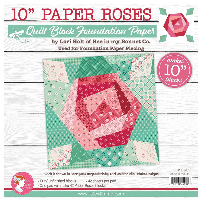 CHK Paper Roses Foundation Paper 10" - ISE-7021