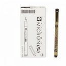 CHK Pigma Micron Pen Black .20mm Size 005 - XSDK00549 Black