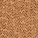 CHK Pro Natural Chevron Cork - CFNCHE - sold by the yard - Cork Fabric