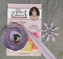 CHK Reversible Coil Zipper Tape With 8 Slides Lilac - ENR-LC