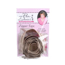 CHK Reversible Coil Zipper Tape With 8 Slides Tan - ENR-T