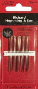 CHK Richard Hemming Milliners Straw Needles Size 8 - HW250-08