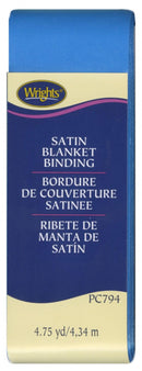 CHK Satin Blanket Binding Neon Blue - 117794023