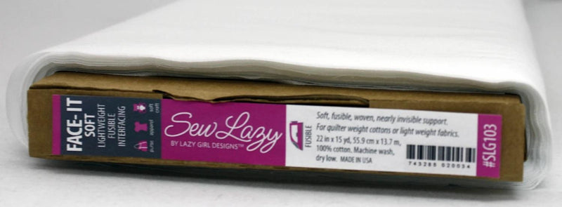 CHK Sew Lazy Face It Soft Fusible Interfacing - SLG103