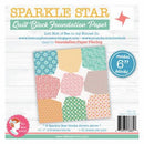 CHK Sparkle Star 6in Block Foundation Paper Pad - ISE-781