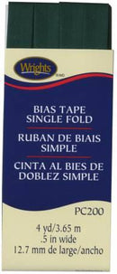 CHK Wrights Bias Tape Singlefold - 117200081 Jungle Green - Notions
