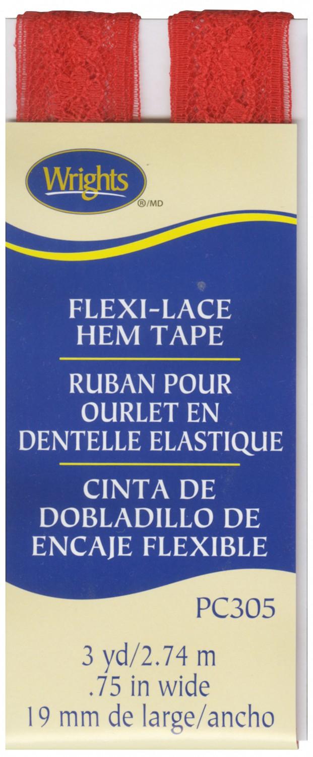 CHK Wrights Flexi-Lace Hem Tape Flame - 117305075