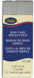 CHK Wrights Single Fold Bias Tape Shadow - 1172001243