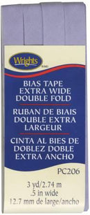 CHK Wrights XWide Double Fold Bias Tape Lavender - 117206051