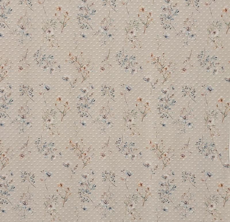 CWC Swiss Dot Knit - SHIANNE-24 Ivory - Dress & Apparel Fabric