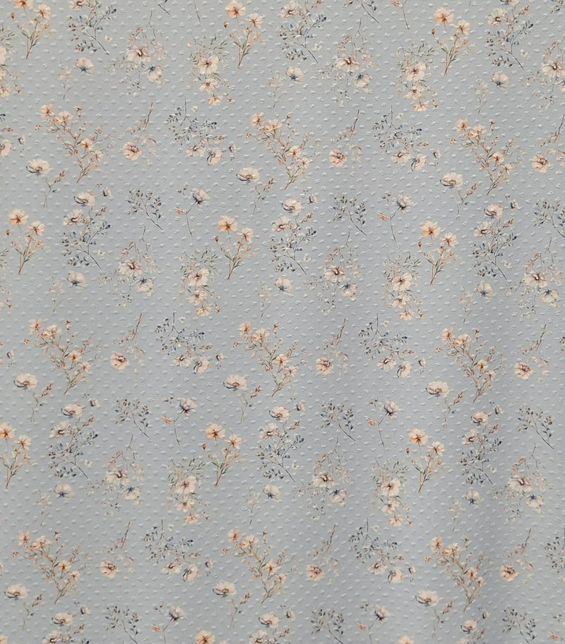 CWC Swiss Dot Knit - SHIANNE-25 Light Blue - Dress & Apparel Fabric