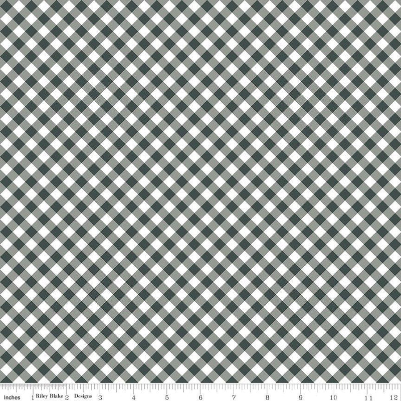CWH A Walk On The Prairie Gingham - C15236-DEEPRIVER - Cotton Fabric