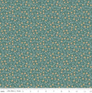 CWH Ambleside Flower Toss - C17114-TEAL - Cotton Fabric