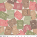 CWH Anne of Green Gables Books - C16122-CREAM - Cotton Fabric