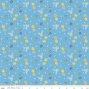 CWH Awakening Blossoms - C17104-BLUE - Cotton Fabric