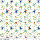 CWH Awakening Spring Charms - C17101-CREAM - Cotton Fabric