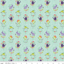 CWH Awakening Spring Charms - C17101-MINT - Cotton Fabric