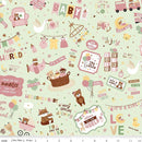 CWH Baby Girl Main - C16770-MINT - Cotton Fabric