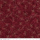 CWH Batiks Express Yourself - Holiday Sparkle Metallic - BTM23558-619 Cherrywood - Cotton Batik Fabr