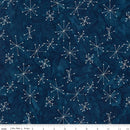 CWH Batiks Express Yourself - Holiday Sparkle Metallic - BTM23558-698 Storm - Cotton Batik Fabr