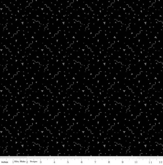 CWH Blackout Festival - C16241-BLACK - Cotton Fabric