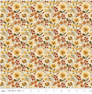 CWH Bountiful Floral - C17861-CREAM - Cotton Fabric